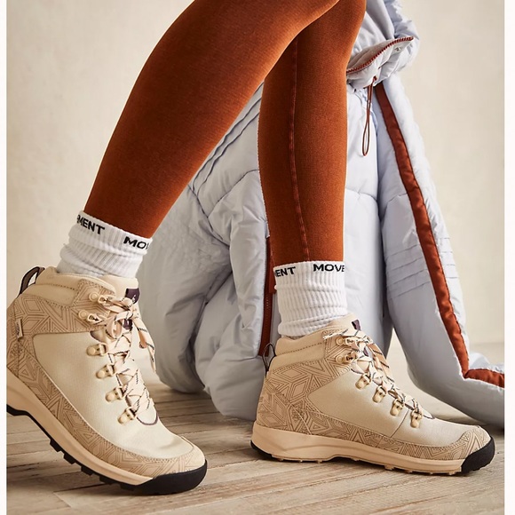 New Danner Free People Adrika Etched 8, 8.5 Leather Hiker Buttercream Lightwght - Picture 3 of 11